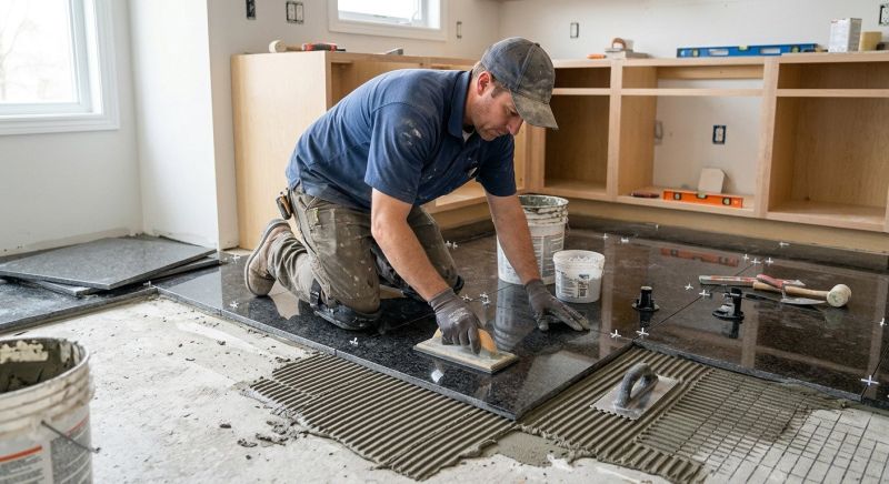 Granite Tiles Installation in Wilmington, NC