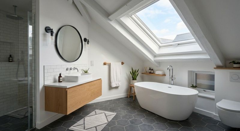 Attic Bathroom Remodeling in Portland, ME
