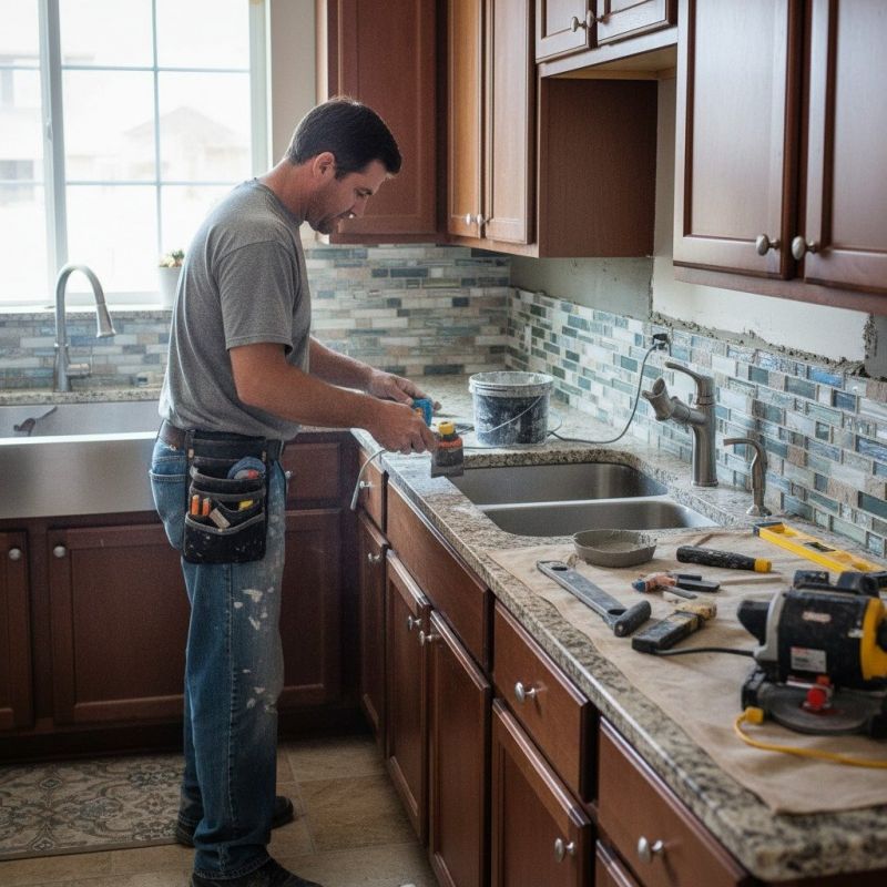 Backsplash Installation in Wilmington, NC