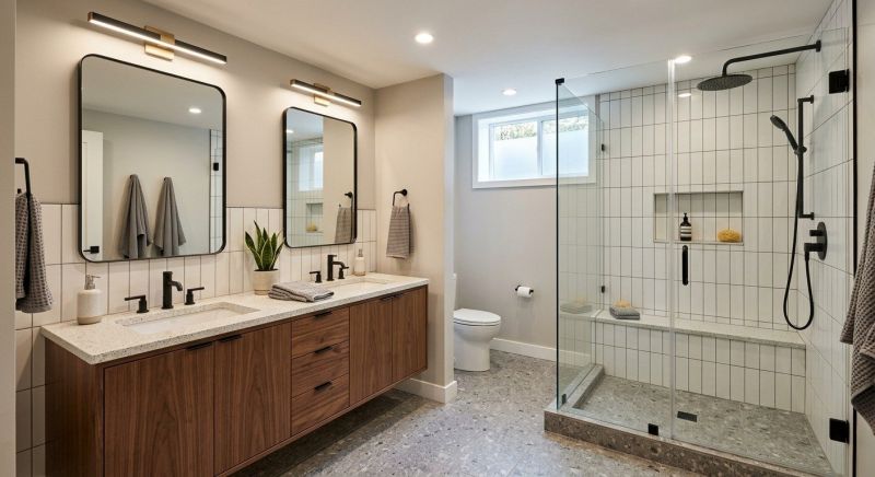 Basement Bathroom Remodeling in Stamford, CT
