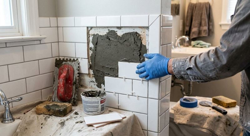 Bathroom Tile Repair in Littleton, CO