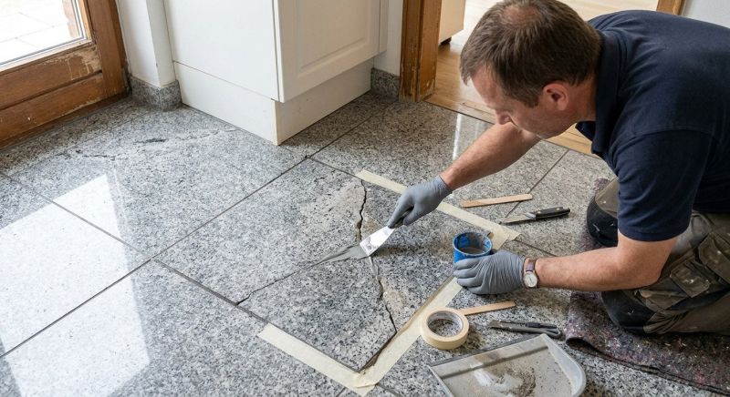 Granite Floor Repair in Overland Park, KS
