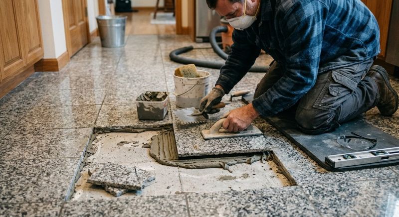 Granite Tile Repair in Alpharetta, GA