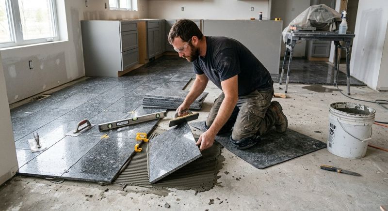Granite Tiles Installation in Alpharetta, GA