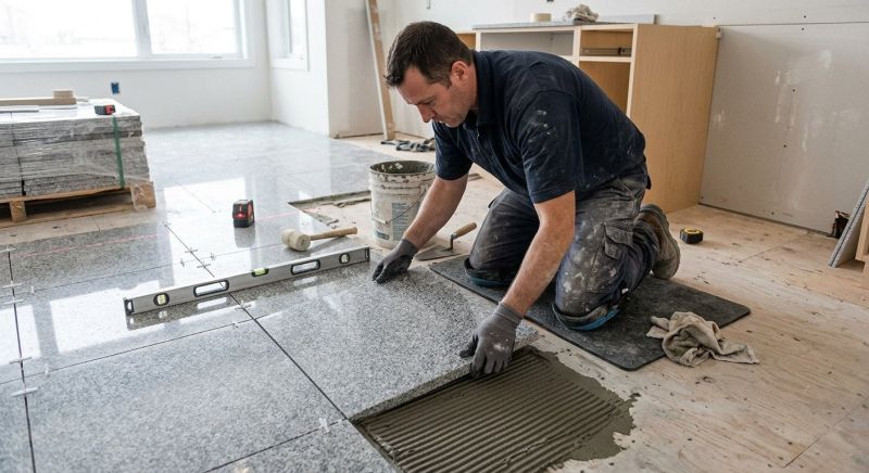 Granite Tiles Installation in Overland Park, KS