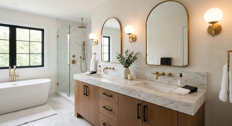 Luxury Bathroom Installation in Portland, ME