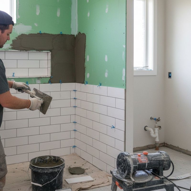 Shower Floor Tiling in Littleton, CO