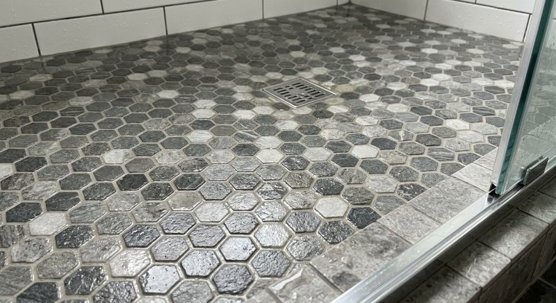 Shower Floor Tiling in Denver County, CO