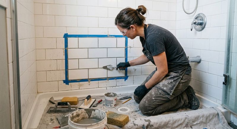 Shower Tile Waterproofing in Alpharetta, GA