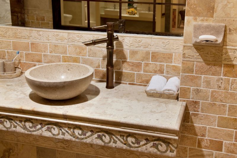 Stone Backsplash Installation in Wilmington, NC