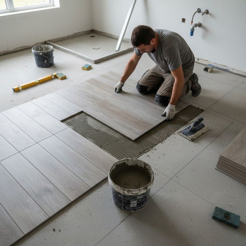 Terracotta Tile Installation in Loudoun County, VA