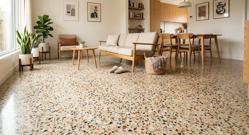 Terrazzo Flooring Installation in Kansas City, KS