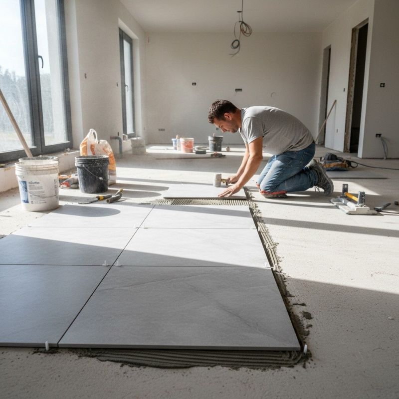 Tile Floor Renovation in Frederick, MD