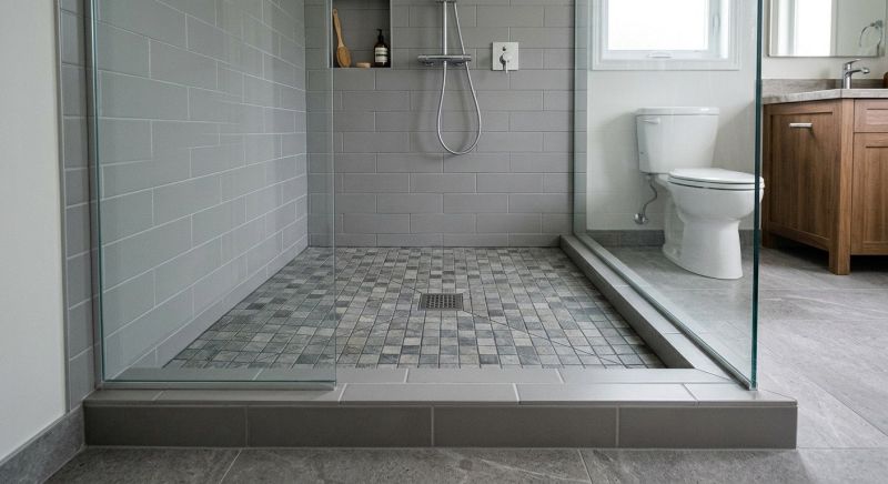 Tile Shower Pan Installation in Littleton, CO
