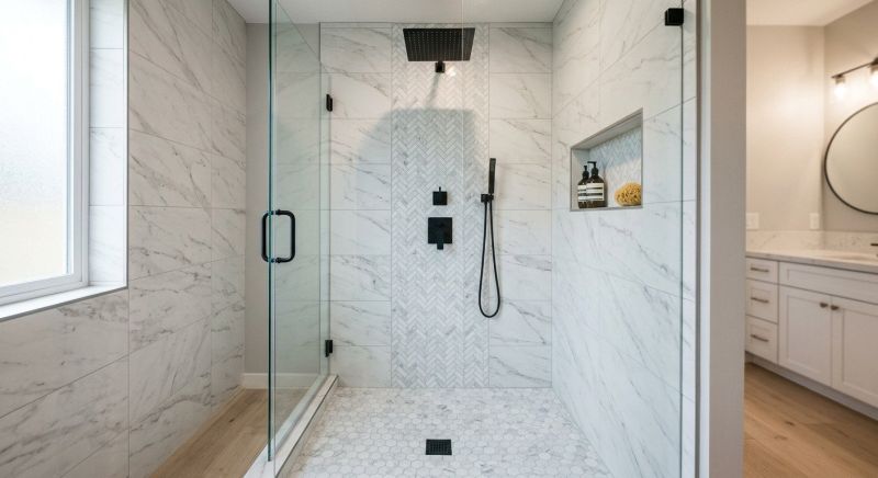 Tile Shower Renovation in Alpharetta, GA