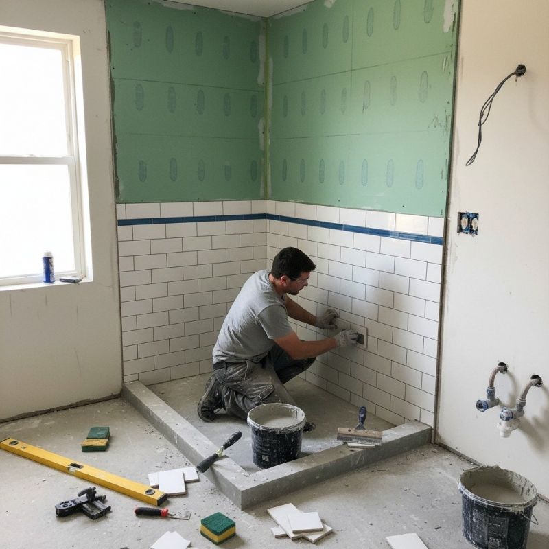 Tile Surround Installation in Alpharetta, GA